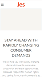 Mobile Screenshot of jes-sourcing.com